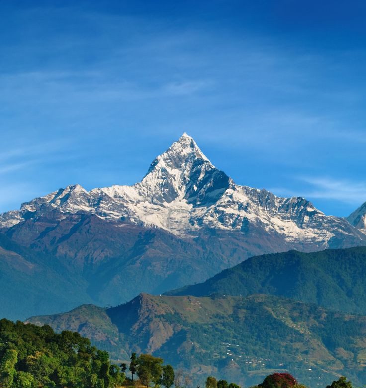 City of Pokhara and Mount Machhapuchhre 1