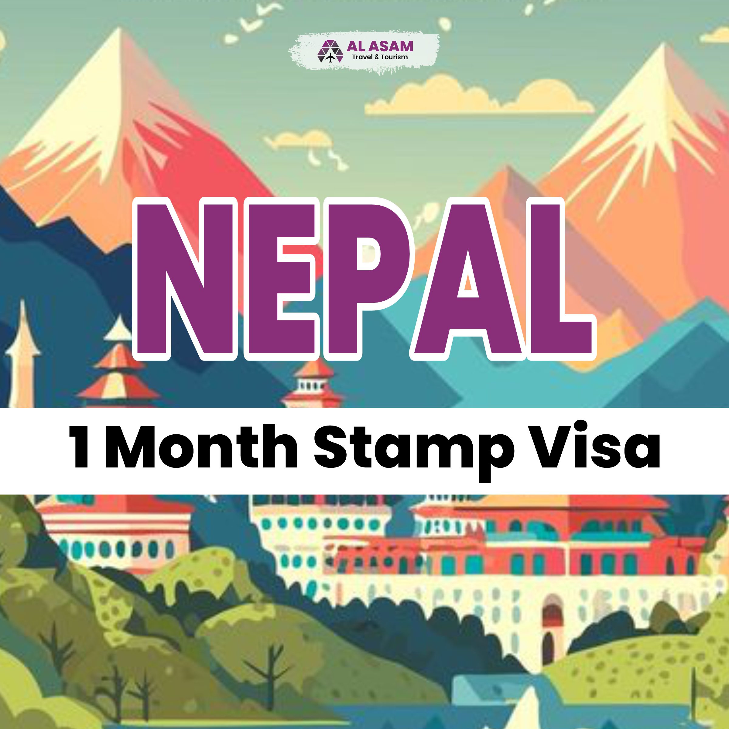 Nepal 1 Month Stamp Visa